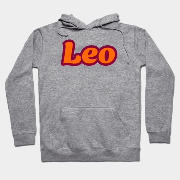 Leo - In The Leo Power Colors Hoodie by downformytown